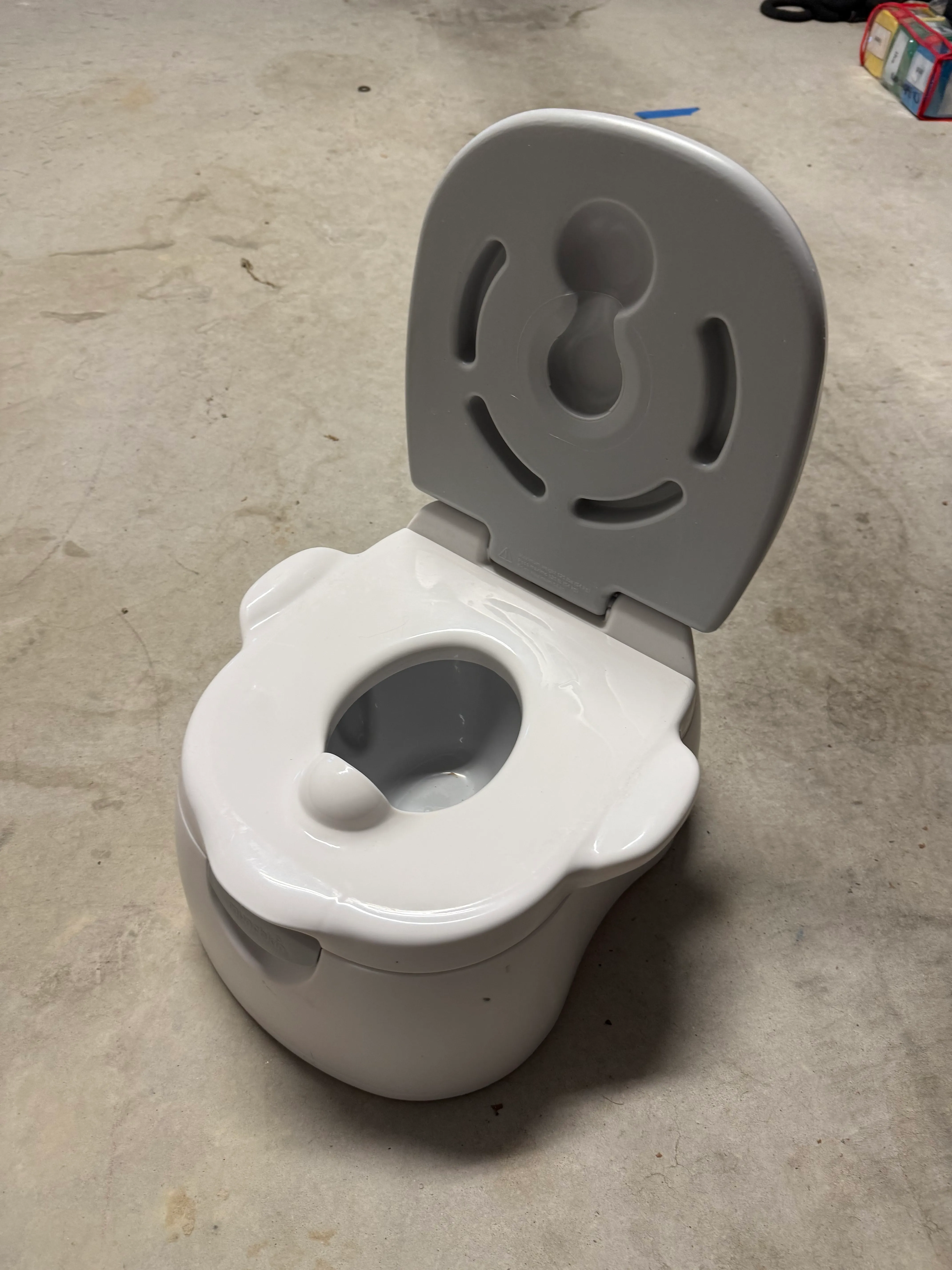 Summer Infant My Size Potty Training Toilet Chair - White & Grey